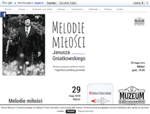 Tablet Screenshot of cpm.muzeumczestochowa.pl